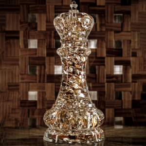 Sculpture in the form of a chess piece "King"